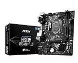 MSI H310M PRO-VDH PLUS Intel Sockel 1151 DDR4 m.2 USB 3.2 Gen 1 HDMI M-ATX Gaming Motherb
