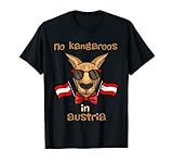 no kangaroos in austria österreich Känguru lustig Australien T-S