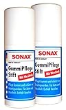 Preisjubel 2 x SONAX GummiPflegeStift 20g, Vaseline, Autopflege, Dichtungspflege, Türg