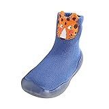 Babyschuhe Jungen Mädchen Cartoon Warm Knit Weiche Sohle Gummischuhe Socken Hausschuh Strumpf Rutschfest Draussen Absp