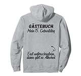 Gästebuch 15. Geburtstag Geburtstagsdeko Teenager Teenie Pullover H