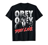 They Live Alien Obey Title Logo T-S