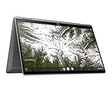 HP Chromebook x360 14c-ca0241ng (14 Zoll / FHD IPS Touch) Convertible Chromebook (Intel Core i3-10110U, 8GB DDR4 RAM, 128GB eMMC, Intel UHD Grafik, Fingerprintsensor, Google Chrome) Silb