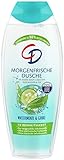 CD Dusche 'Morgenfrische', 250 ml, Duschgel mit Pflanzenextrakten, Pflegeprodukt mit belebendem Duft, Showergel für empfindliche Haut, ohne Mikroplastik, veg