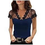 Kleider Damen Merry Christmas Tree Holiday t Shirt Damen Funny Rentier Long Sleeve tees Tops Baseball t-Shirt Tshirt Sommer Kurzarm Shirts Farbverlauf lose(#NJ-A35 Kleid Damen, L)