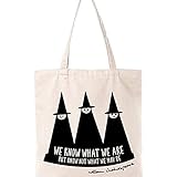Ophelia Inspirierendes Zitat Baumwolle Canvas Wiederverwendbare Tragetasche Shakespeare's Heroines Tote Bag Feministische Tote Bag Geschenke für Frauen/Buchliebhaber/Bücherwurm/F