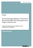 Die Fortbildungsmaßnahme 'Technischer Betriebswirt IHK'. 850 prüfungsrelevante Fragen und Antworten: zusätzlich Fachvokabular (über 60 Begriffe) und 100 prüfungsrelevante Paragrap