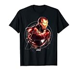 Marvel Avengers Endgame Iron Man Portrait Graphic T-S