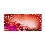 YYQQGGWL Frohe Weihnachten Willkommen Fußmatten Indoor Home Teppiche Dekor Weihnachten Fußmatten Bodenmatte Für Wohnzimmer Schlafzimmer Flur Küche, Weihnachtsdekoration (Color : A, Size : 60 * 90mm)