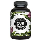 Bio Curcuma (Kurkuma) Kapseln - 240 Stück - 4560mg Bio Curcuma und schwarzer Pfeffer je Tagesdosis - Laborgeprüft. Ohne Magnesiumstearat. Vegan, in Deutschland p