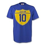 Airosportswear Zlatan Ibrahimovic Sweden Crest Tee (Blue)