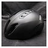 yqs Fahrradhelm für Erwachsene, Radfahrenhelm Rennrad-Radtour-Helm-Zeit-Test-Fahrradhelm Pneumatischer winddichter Helm (Color : Colour4)