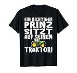 Prinz auf Traktor T-Shirt Schlepper Idee Trecker Jung