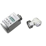 Honeywell Home Programmierbarer Heizkörperregler Rondostat HR20-Style & Oventrop 1011450 Winkeladapter für Ventil-HK, weiß