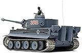 BIG RC Panzer German Tiger I Heng Long 1:16 Grau, Rauch&Sound und 2,4Ghz Fernsteuerung Pro M