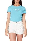 Tommy Jeans Damen Hotpant Denim OWCD Jeans-Shorts, Optic Wh Com Destr, NI28