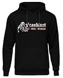 Frankfurt Ehre & Stolz Kapuzenpullover | Hessen | Fussball | Männer | Herren | am Main | Hemd | Ultras | Fanshirt | Trikot (L)