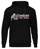 Frankfurt Ehre & Stolz Kapuzenpullover | Hessen | Fussball | Männer | Herren | am Main | Hemd | Ultras | Fanshirt | Trikot (L)