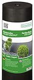 GardenMate 1mx50m Rolle 150g/m² Premium Gartenvlies - Unkrautvlies Extrem Reißfestes Unkrautschutzvlies - Hohe UV-Stabilisierung - Wasserdurchlässig - 1mx50m=50m²