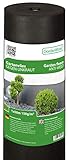 GardenMate 1mx50m Rolle 150g/m² Premium Gartenvlies - Unkrautvlies Extrem Reißfestes Unkrautschutzvlies - Hohe UV-Stabilisierung - Wasserdurchlässig - 1mx50m=50m²