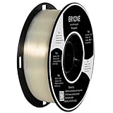ERYONE PLA Filament 1.75 mm, 3D-Drucker Filament PLA, +/- 0,03 mm, 1 kg / Spule, Transp