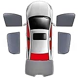 Auto Sonnenschutz Sonnenblende für Mazda Alexa 2012-2016, Sonnenblenden Seitenfenster Autofenster Sonnenschutzrollos für Seite Heckscheibe Fenster UV Schutz Heckscheiben Vorhang H