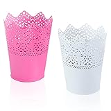 Yemiany Make-up Pinsel Halter, aufbewahrung make up, Bleistift Topflappen, Langlebig und multifunktional, geeignet für Büro, Heimaufbewahrung usw. 4 Stück (9.5x12.8x7cm)
