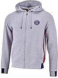 PARIS SAINT GERMAIN Jacke Sweatshirt mit Kapuze und Reißverschluss PSG Offizielle Kollektion - Herrengröße M