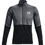 Under Armour Herren UA Pique Track Jacket Hemd, Tonhöhe grau/weiß (012), XXL