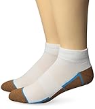 Copper Sole Herren CSCM-1100WBL1WB2 Lssige Socken, weiß/blau, Shoe Size: 7-12 (2er Pack)