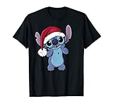 Disney Lilo & Stitch Christmas Santa Hat Stitch T-S