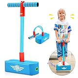 Toyzey Spielzeug ab 3 4 5 6 7 8 9 10 11 12 Jahre,Pogo Stick Hüpfstab für Kinder Draußen Spielzeug 3-8 Jahre Junge Stelzen Kinder Geschenke für Jungs 8-12 Junge Geschenke 3-12 Jahre M