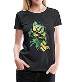 Spreadshirt Harry Potter Haus Slytherin Schlange Frauen Premium T-Shirt, S, Schw