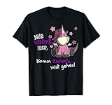 Einhorn Damen Mädchen Unicorn - Nur verrückte hier Fun T-S