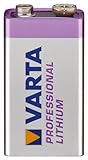 5er Set Batterie Lithium 9-Volt Block Varta (6122) - Professional L