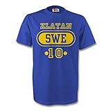 Airosportswear Zlatan Ibrahimovic Sweden SWE T-Shirt (Blue)