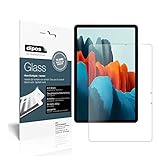 dipos I 2X Panzerfolie matt kompatibel mit Samsung Galaxy Tab S7 Plus 5G Schutzfolie 9H Displayschutz-F