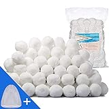 Misscat Filter Balls 700g Filterbälle Filtermaterial ersetzen 25 kg Filtersand für Pool S