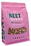 BeG Buddy Premium Gemüsemix Hund, mit rote Beete und Erdbeere, natürlich ohne Zusätze, glutenfreie Gemüseflocken, getreidefreie, Barf-Ergänzung-Flocken, 500 g