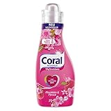 Coral Dufterlebnis Weichspüler Kirschblüte und Pfirsich für frische Wäsche mit langanhaltendem Wäscheduft 25 + 2 WL 1 Stück