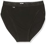 Sloggi Damen Basic+ Tai 4P Taillenslip, Schwarz (Black 0004), Herstellergröße: 46