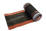 DAPRONA Firstrolle Alu 5m Rot 1 Rolle - 300mm, Firstband, Gratband, Rollfirst, Dachabdichtung, Dachbelüftungsb