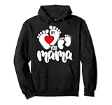 We love you Mama - Rotes Herz - Wir lieben dich Mama Pullover H