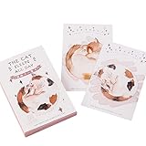 MONTA 30 Stück Postkarte, Motiv: Kawaii, die Katze schläft alle Tag