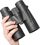 VGAGV HD Fernglas Mit Hoher Vergrößerung, 10X42 Kompaktes Fernglas Für Erwachsene Kinder Zur Vogelbeobachtung, Mit BAK4-Prisma Und Mehrschichtiger Beschichtung