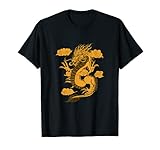 Gelber Drache, Feuer gelbe Wolke Zeichnung T-S