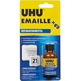 UHU 6 x Emaille-Reparaturmittel Flasche 23g