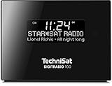 TechniSat DIGITRADIO 100 – DAB+ Radio Adapter mit Bluetooth (DAB, UKW-Empfangsteil zur Erweiterung von HiFi-Anlagen und AV-Receivern, IEC-Buchse, Audioanschlusskabel, Sleeptimer, Wecker) schw