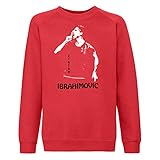 Art T-shirt, Raglan Zlatan Ibrahimovic, Kinder, Freddie-sw-CHD-red-m, Rot, Freddie-sw-CHD-red-m 9-11 J