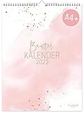 A4+ Bastelkalender 2022 [Blush] von Trendstuff by Häfft | Fotokalender, DIY-Kalender, Kreativ-Kalender, Geburtstags-Kalender zum Selbstgestalten | nachhaltig & k